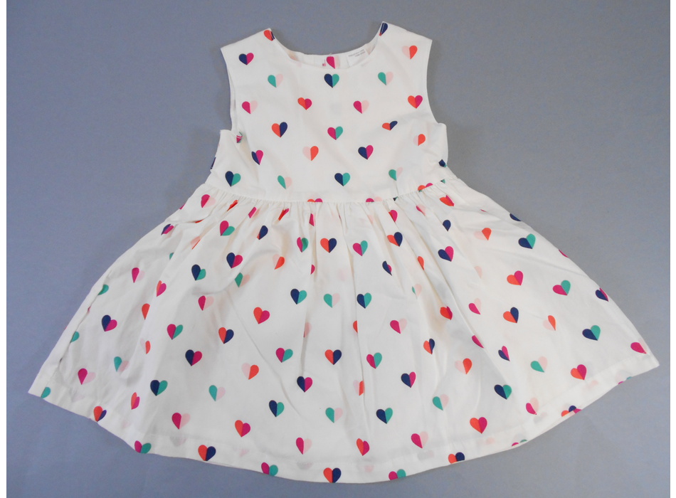 Robe blanche coeurs - C&A - Jupes et robes | Mon Petit Doudou