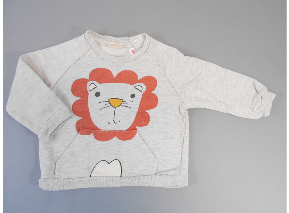 Pull gris lion - Zara - Pulls | Mon Petit Doudou