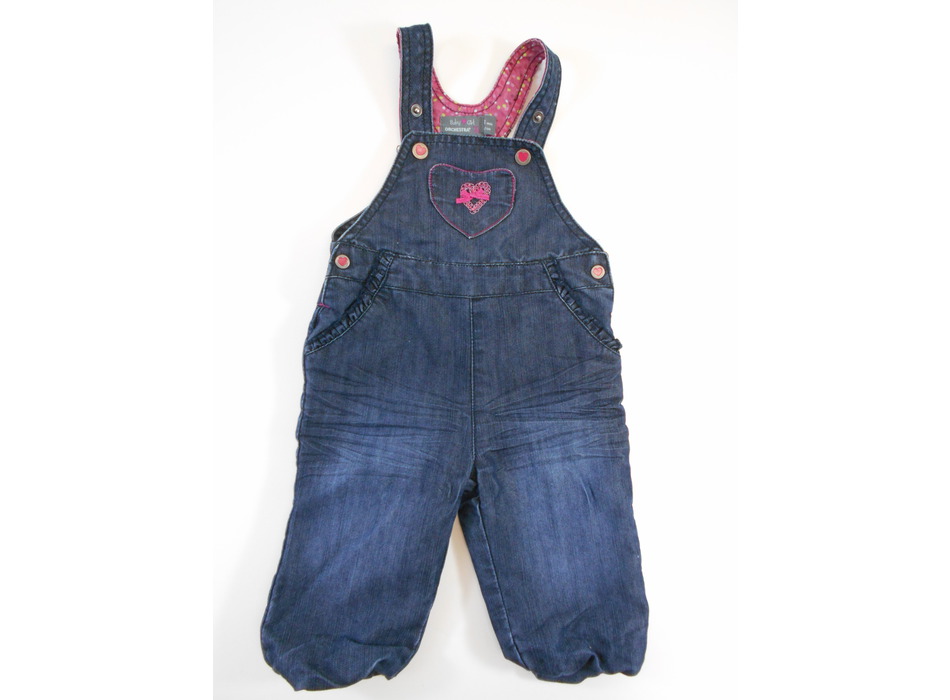 Salopette En Jean Bleu Orchestra Taille 5 Ans - Excellent état, Décontractée Pour école