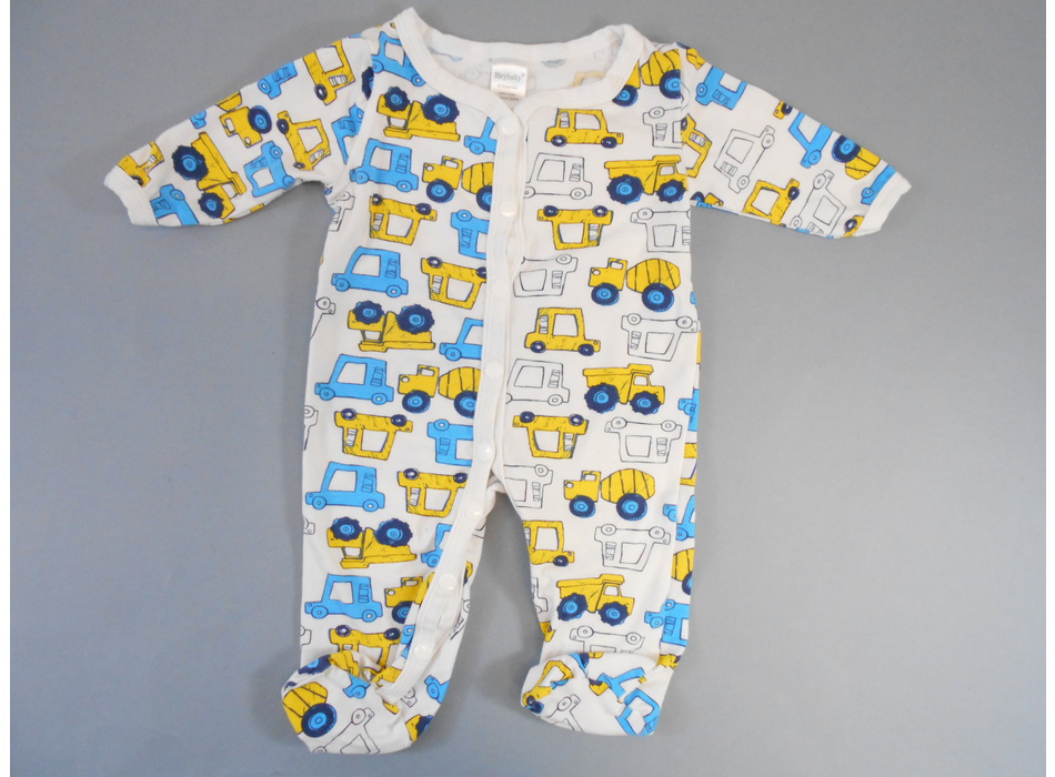 Pyjama 2 Pièces Garçon - T-shirt Manches Courtes Et Short - Imprimé Voitures Excavatrices - Coton élastique - Tailles 2-8 Ans