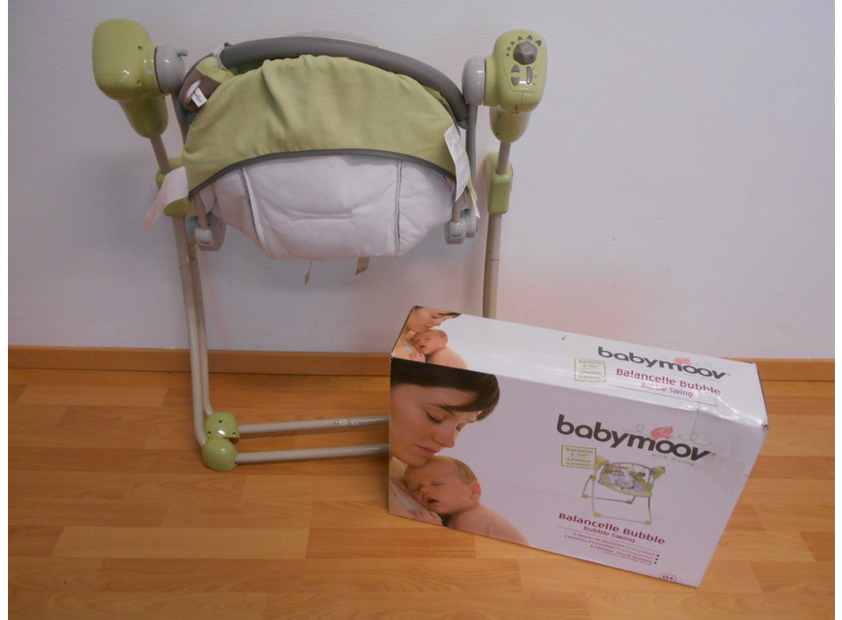 Babymoov - Transat balancelle bubble rose, Livraison Gratuite 24/48h