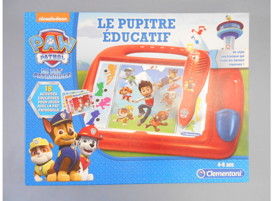 Pupitre Éducatif - Pat' Patrouille - Pat' Patrouille au meilleur prix