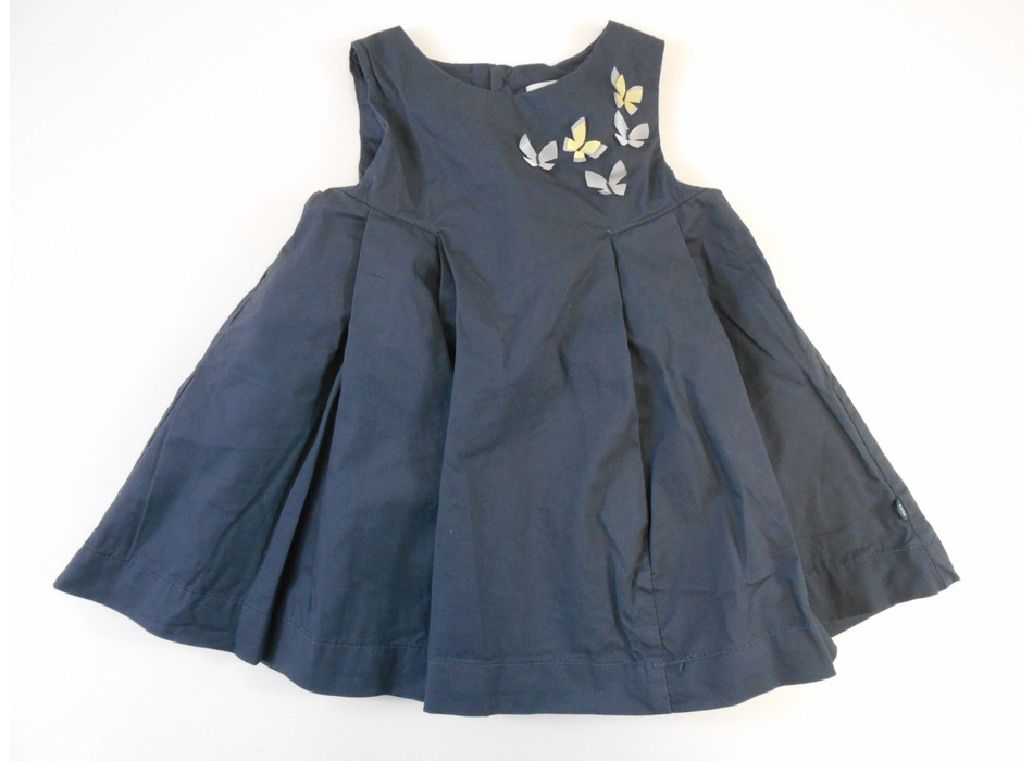 Robe Papillon Pour Fille - Taille 24 Mois - Occasion Très Bon état - Thème Papillon