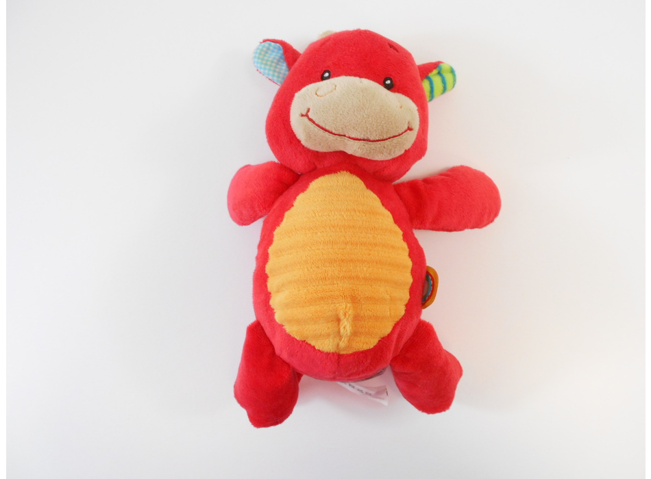 Peluche vache clearance rouge