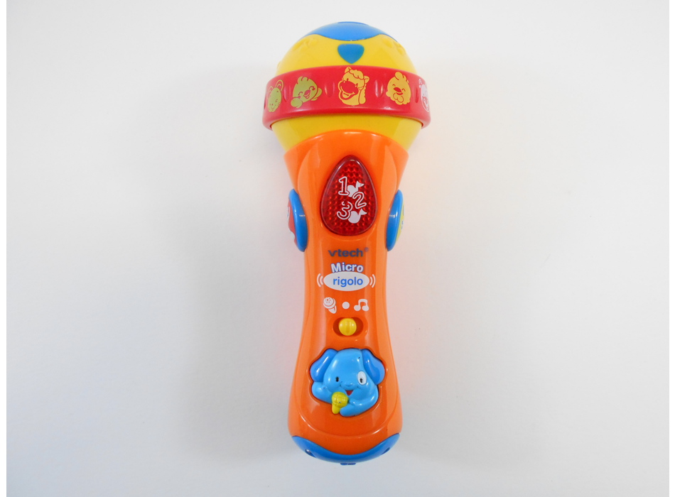 Eveil musical VTECH Micro rigolo rose - 078755 Pas Cher 