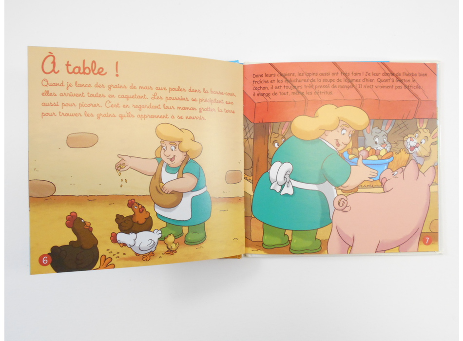 Une journée à la ferme - Editions Atlas - Livres | Mon Petit Doudou