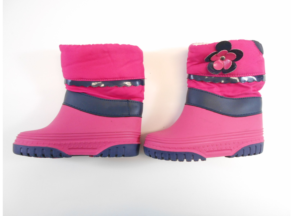 bottines roses poudrées