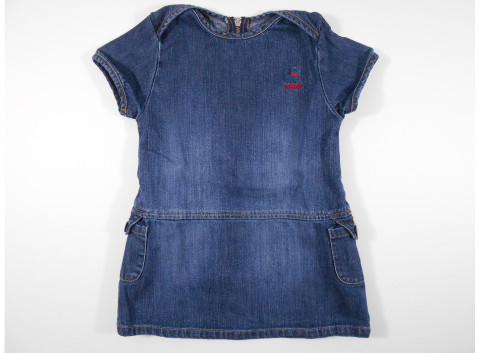 Jupe En Jean Pour Fille Marque Chipie - Taille 10 Ans - Occasion En Très Bon état