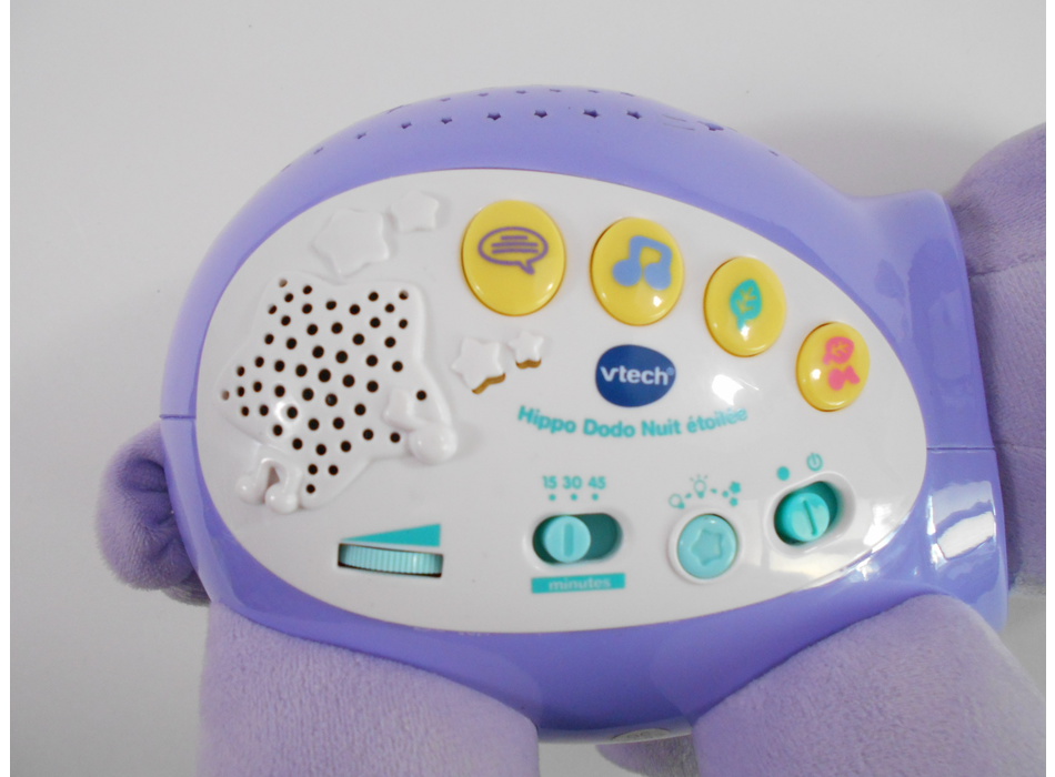 Jouet d'éveil Hippo dodo nuit étoilée VTECH BABY : la veilleuse à