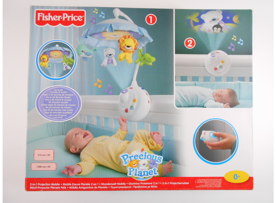 Projection mobile 2 en 1 Fisher Price Veilleuses Mon Petit Doudou