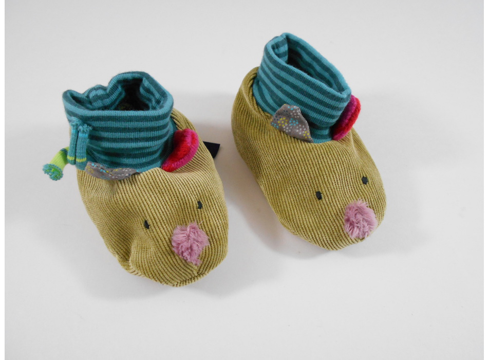 Chaussons Moulin Roty Moulin Roty Chaussons Mon Petit Doudou