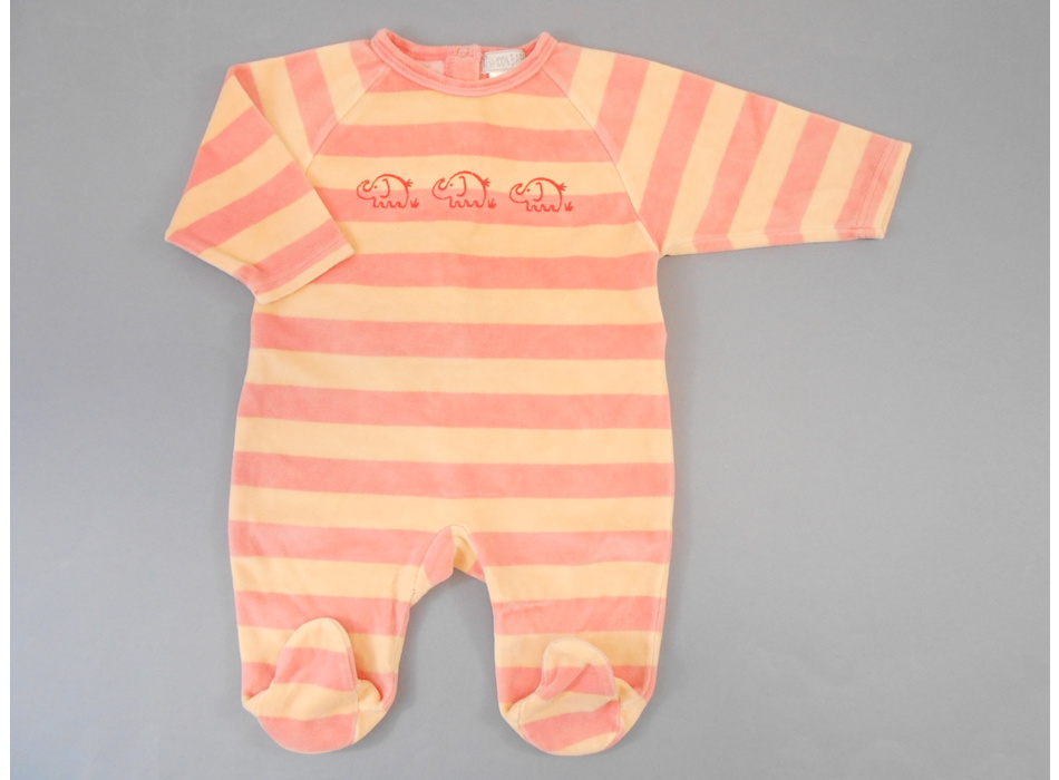 Ensemble T-shirt et legging fille motif nounours rose fushia du 3 au 6