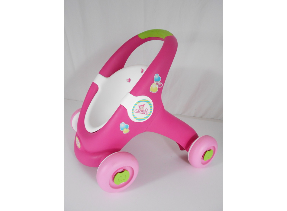 poussette trotteur Minikiss baby walker de Smoby - Smoby | Beebs