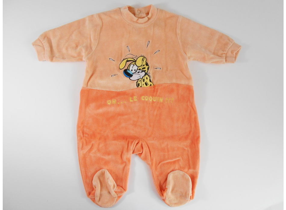 Pyjama velours marsupilami Marsu Kids Pyjamas Mon Petit Doudou