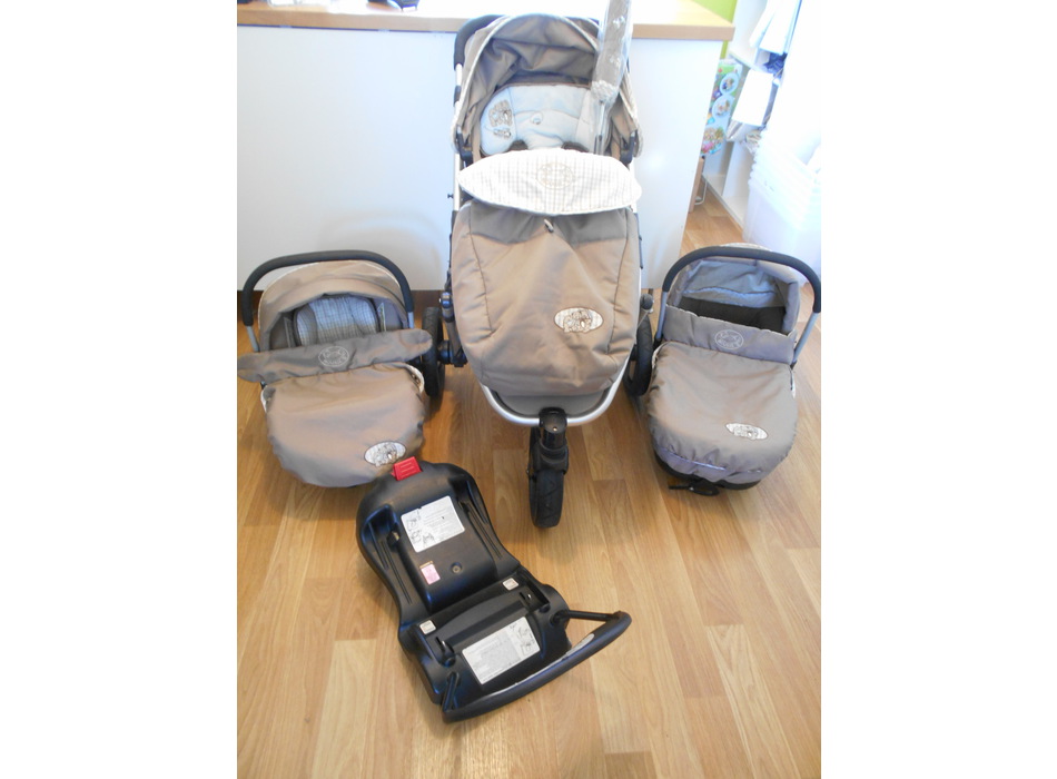 Poussette trio base isofix Noukie s Poussettes et combis