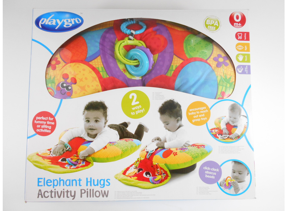 Coussin D Activites Playgro Tapis D Eveil Mon Petit Doudou