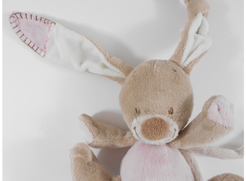 Doudou peluche rhinocéros Arthur et Louis Nattou