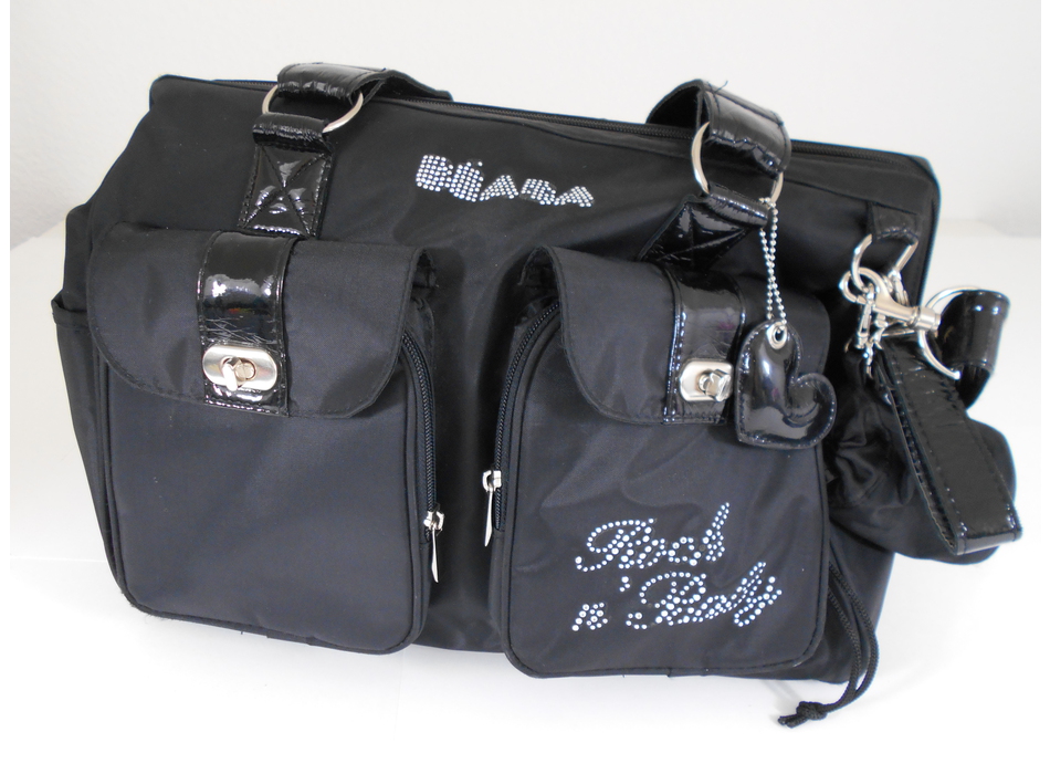 Sac langer noir Rock n Baby Beaba Sacs langer Mon Petit