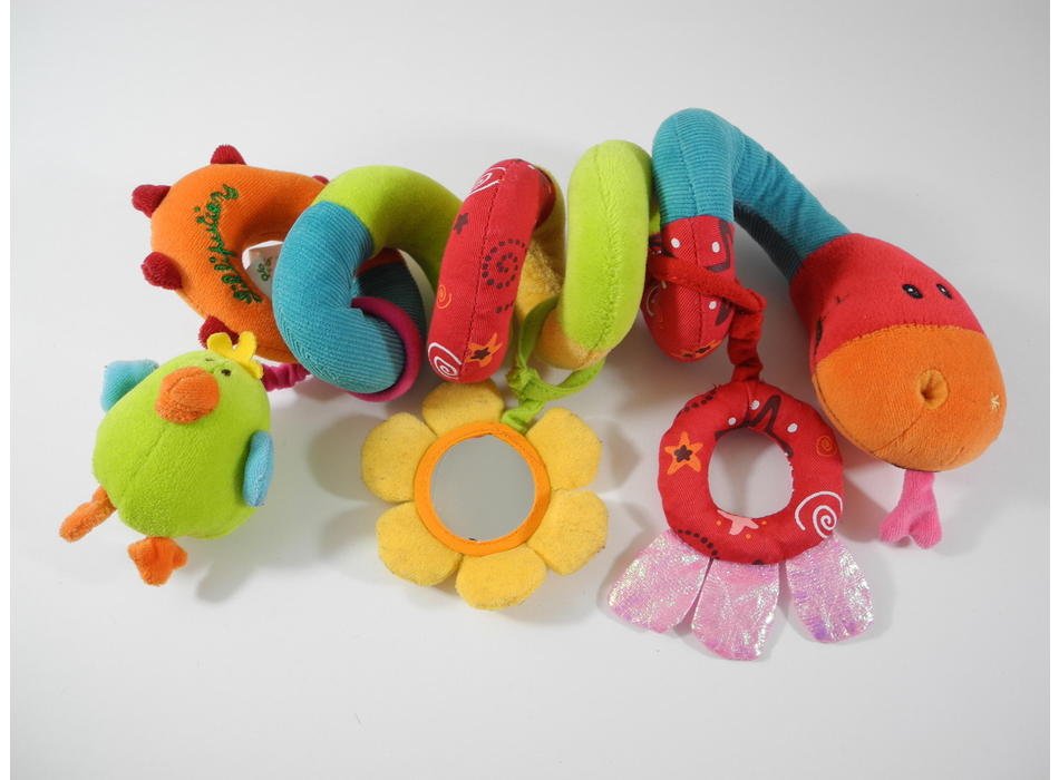 Spirale D Activites Edouard Le Boa Lilliputiens Hochets Et Jouets Suspendus Mon Petit Doudou