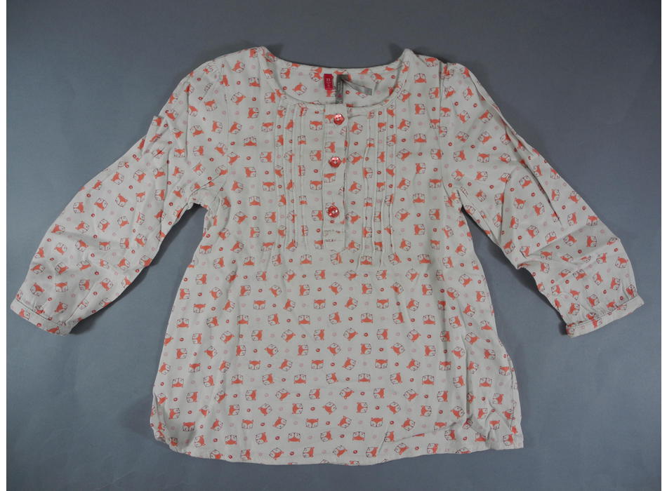 Blouse renard - Orchestra - T-shirts manches longues | Mon Petit Doudou