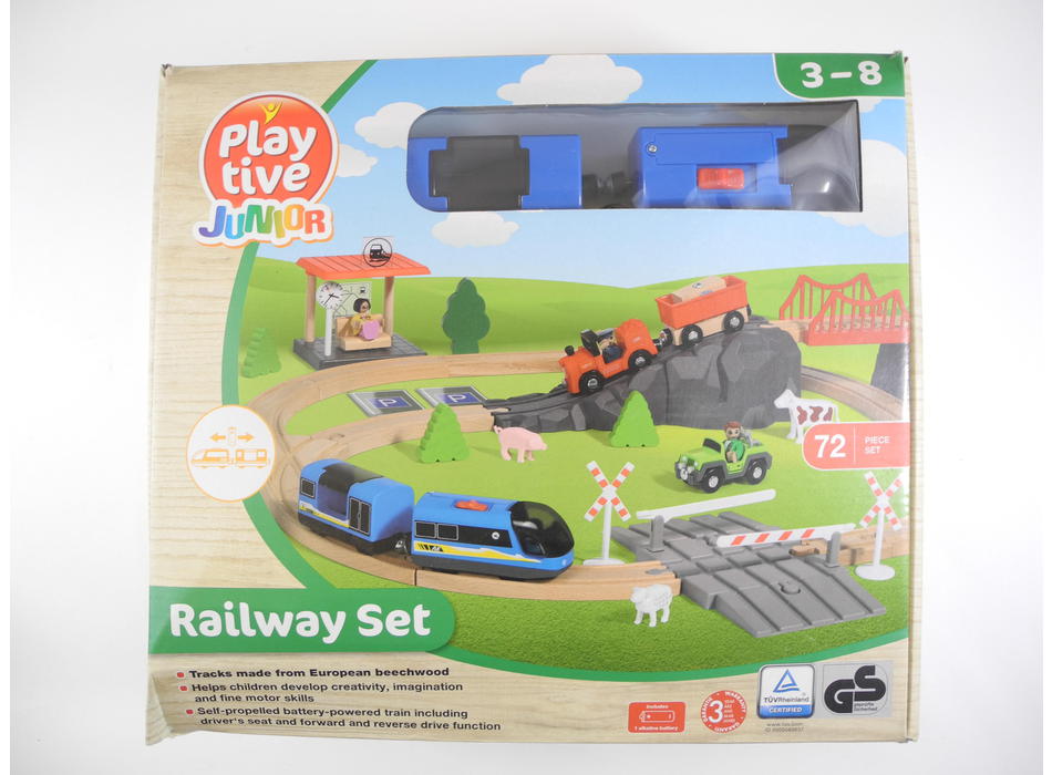 Playtive junior train sales set