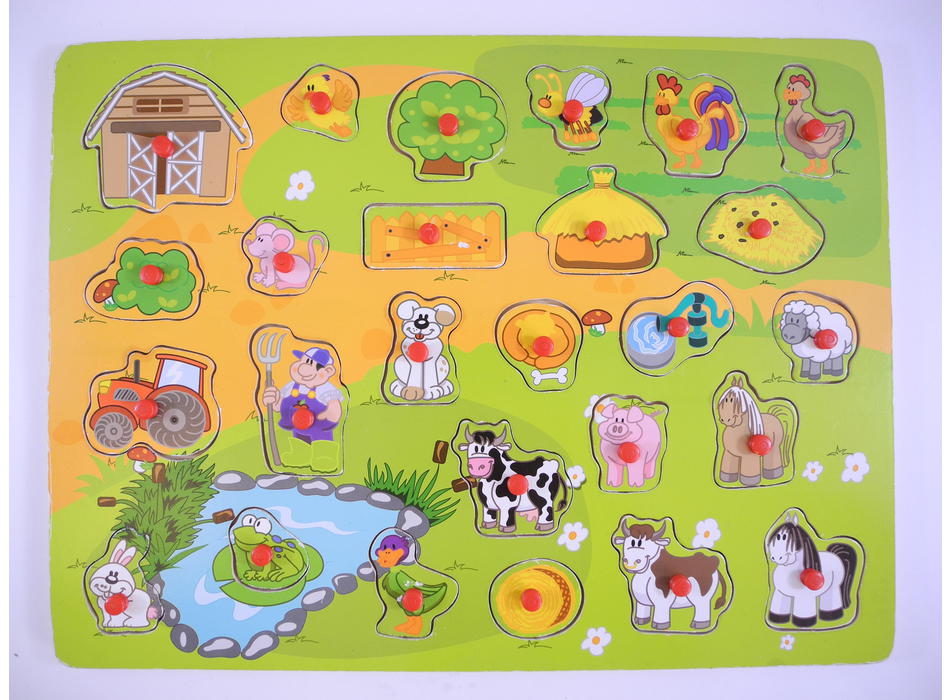 Puzzle bois animaux - Playtive