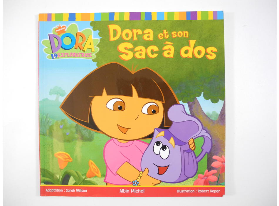 Dora et son sac a dos Albin Michel Livres Mon Petit Doudou