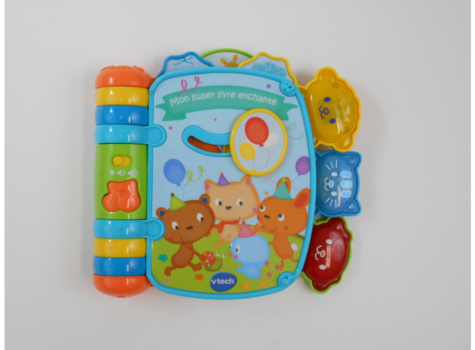 Livre enfant musical Vtech Mon super livre enchanté