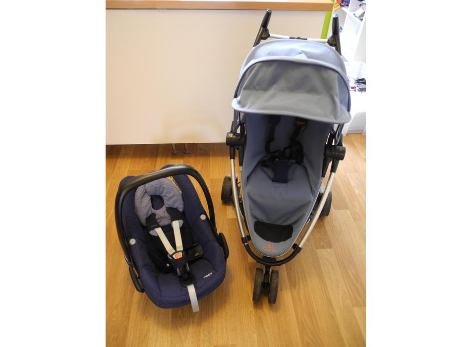 Poussette Quinny Zapp Xtra maxi cosi Pebble Quinny