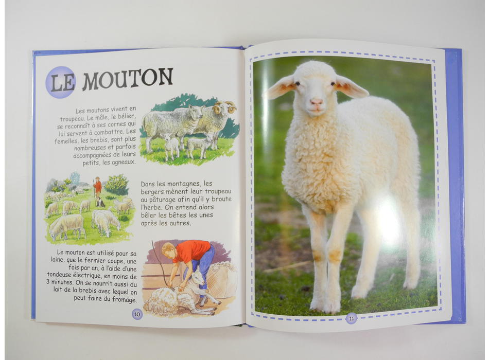 Les animaux de la ferme - Editions Caramel - Livres | Mon Petit Doudou