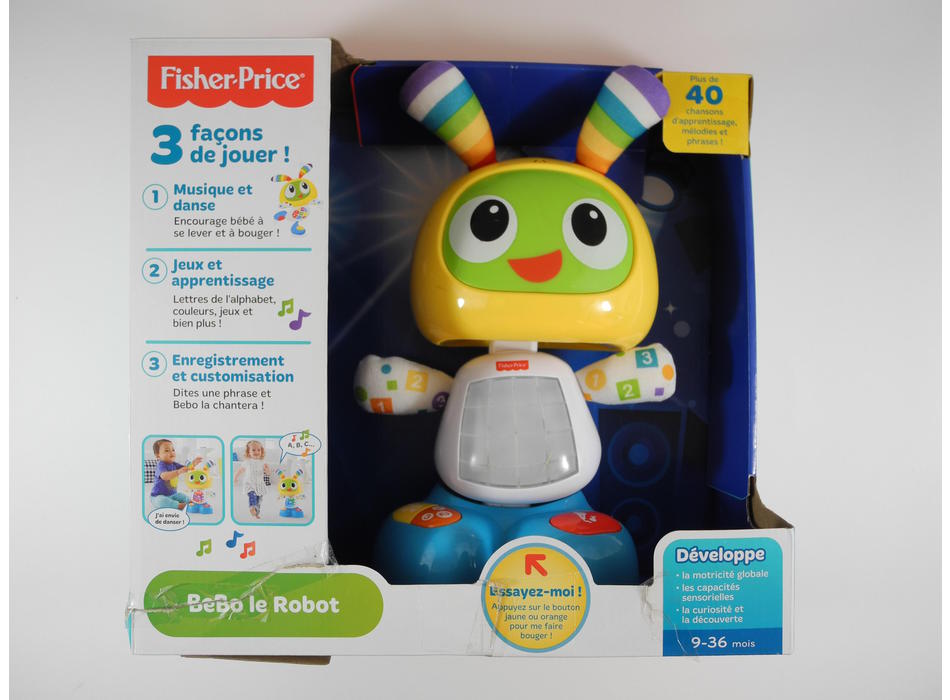 Robot d'apprentissage pour bébé Fisher Price BeBo le Robot - Robot