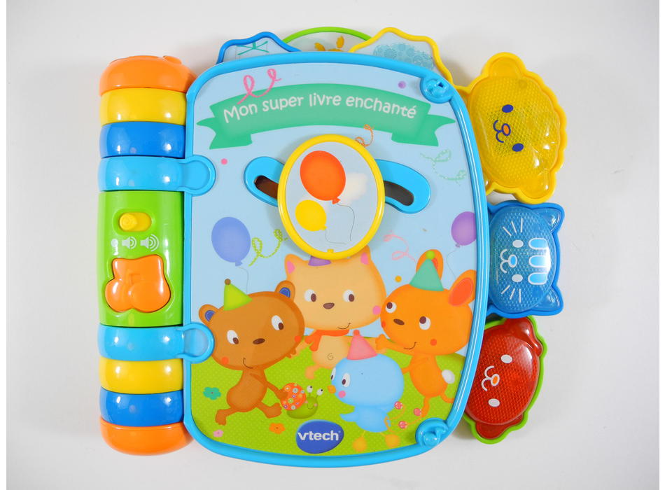 VTech Mon Super Livre Enchanté (Peek-a-Boo Book French) 