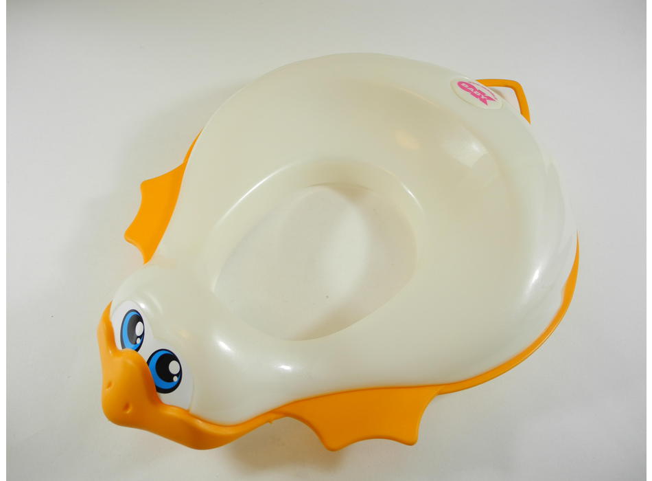 OKBABY Pinguo Soft Réducteur De Toilette Moelleux Pour Enfants Avec 2 Poignées - Turquoise - Confort Et Sécurité