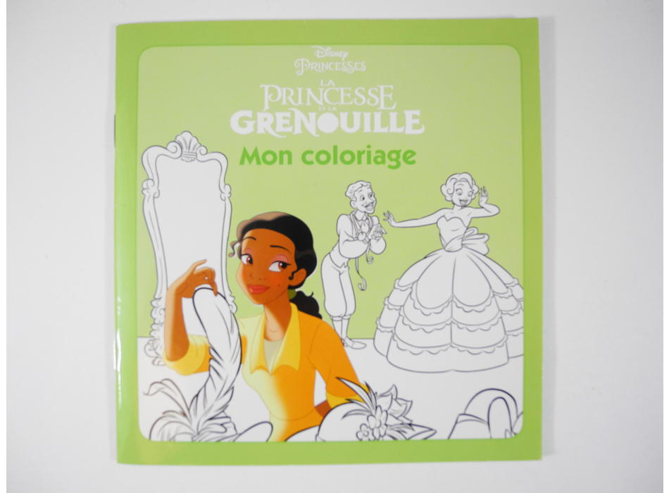 La princesse et la grenouille Coloriage Hachette Livres Mon Petit Doudou