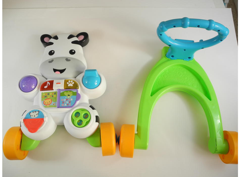 Trotteur z bre parlant Fisher Price Trotteurs Mon Petit Doudou