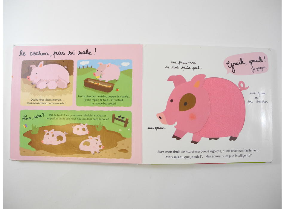 Ma ferme à toucher - Editions Milan - Livres | Mon Petit Doudou