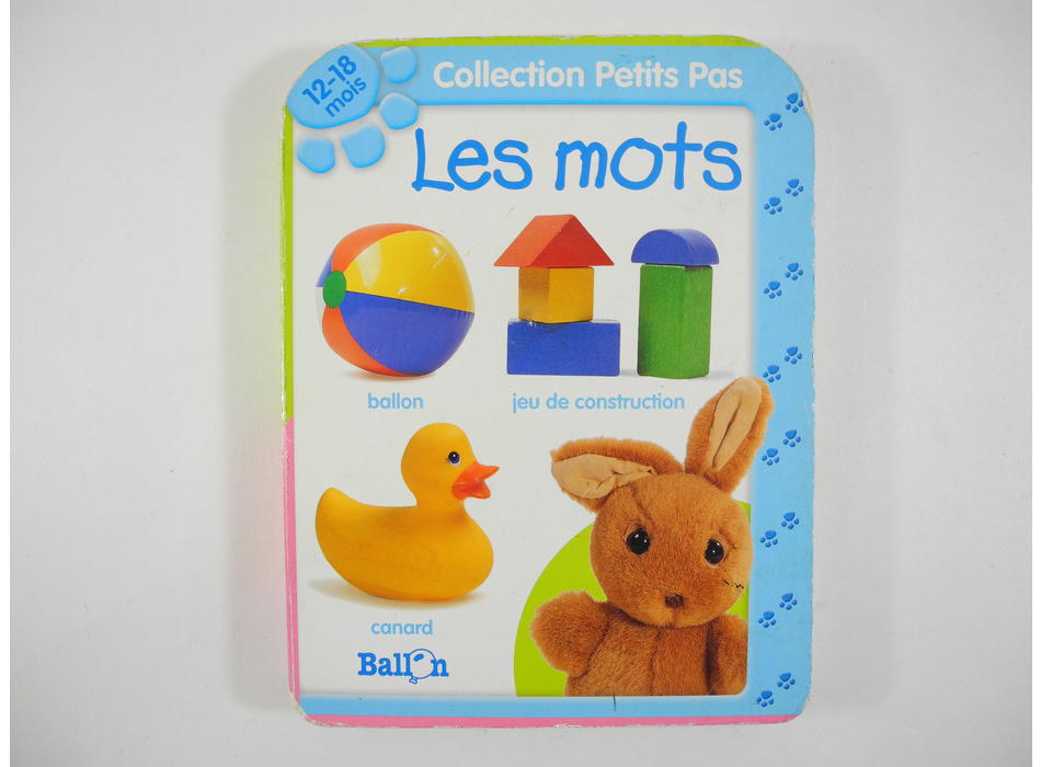 Les mots - Le Ballon - Livres | Mon Petit Doudou