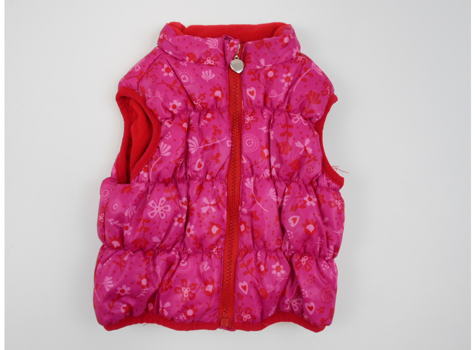 Gilet Réversible Bébé Tout-petit En Coton - Sans Manches, Double Face - Printemps/automne - Tailles 66 à 120