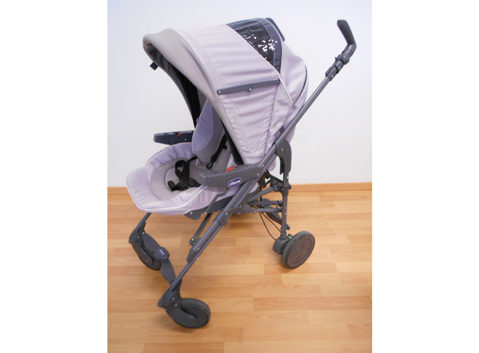 Poussette chicco rose et on sale grise