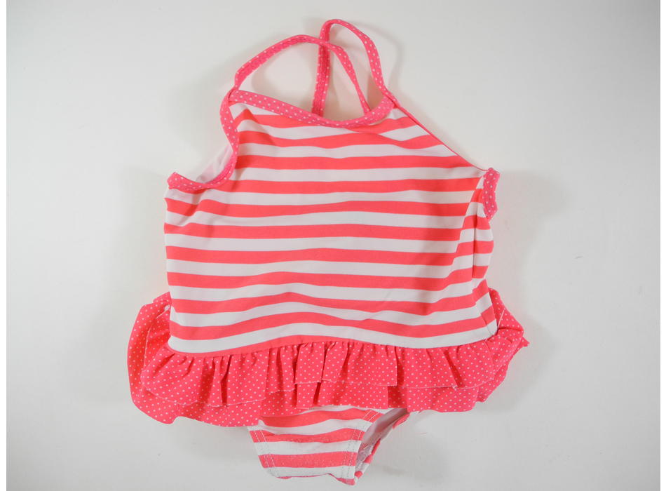 Robe Grain De Blé Rose Pour Bébé Fille - Taille 12 Mois - 100% Coton