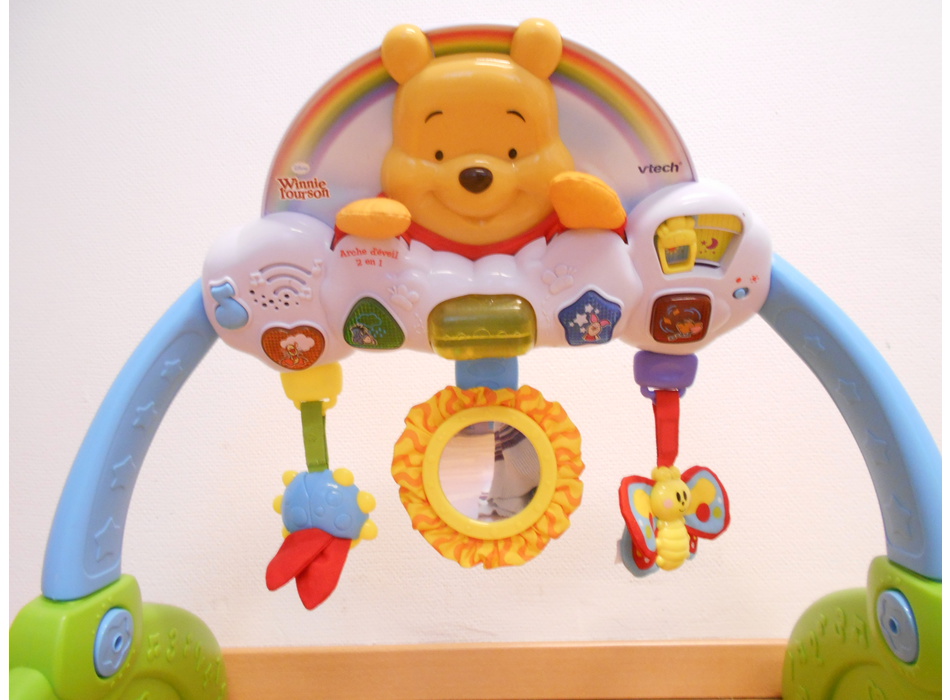 Arche d'activité VTECH Arche d eveil Winnie l Ourson - 114005 Pas Cher 